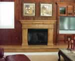 Californian Fireplace Faux in Stone Finish